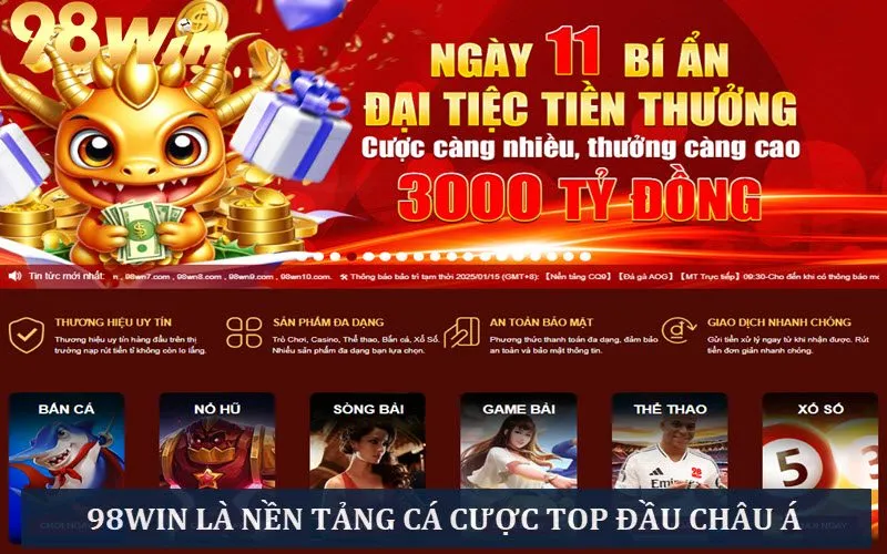 Giới thiệu 98WIN về tầm nhìn sứ mệnh trên hành trình cá cược