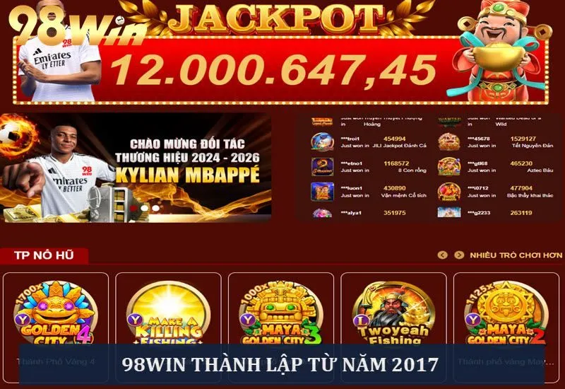 Lịch sử hình thành và quá trình phát triển của 98WIN